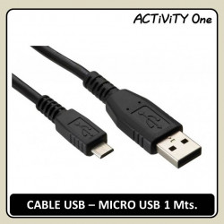 CABLE USB-MICRO USB 1 Mts....